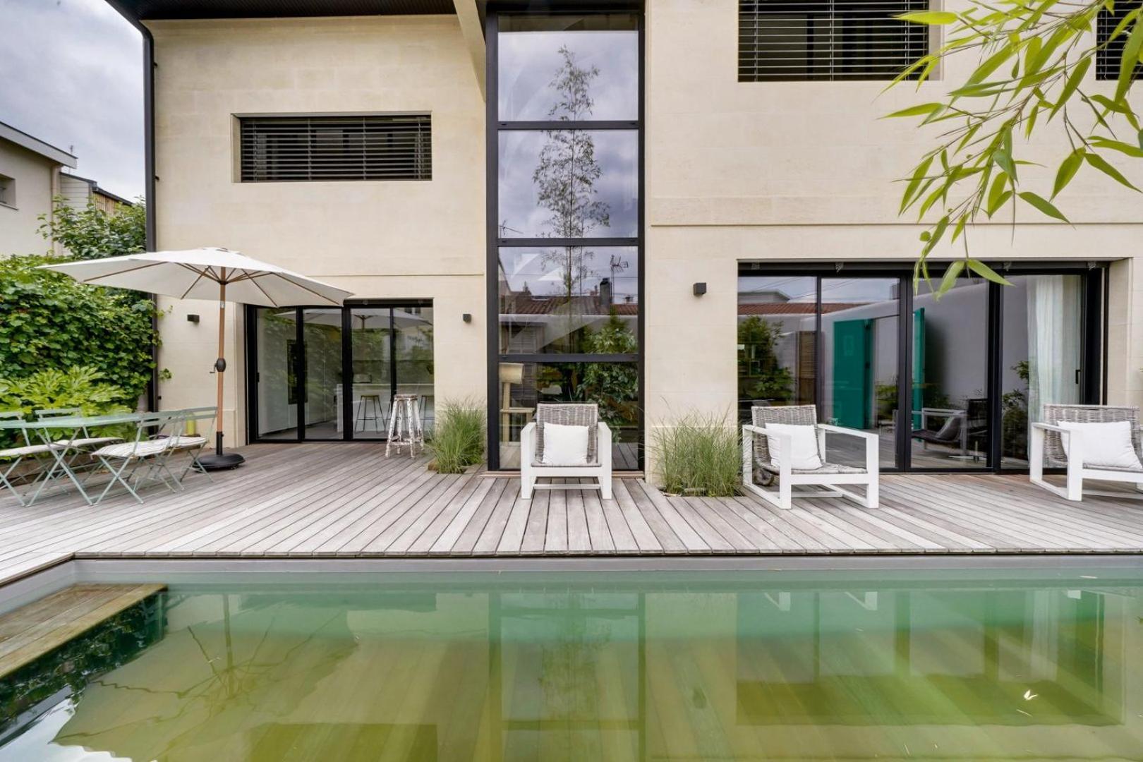 Spacious Bordeaux Family Home With Swimming Pool Zewnętrze zdjęcie